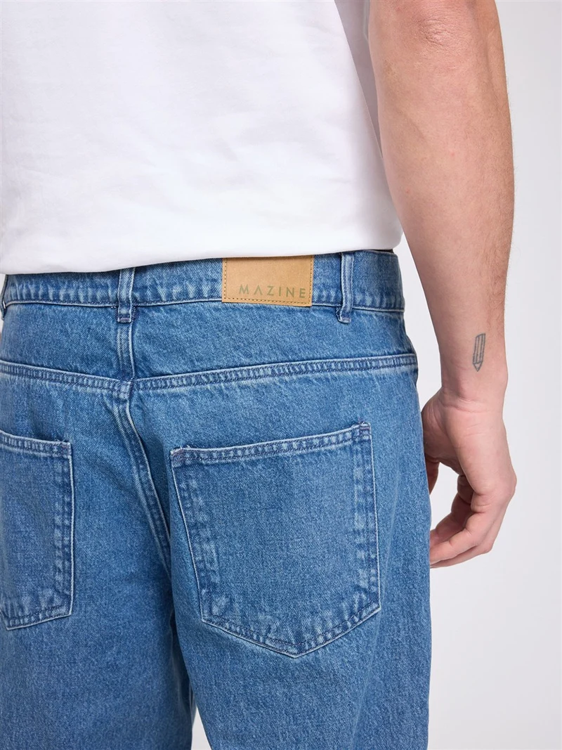 MAZINE Denim Pants mid-blue