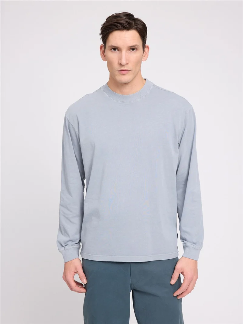 MAZINE Natural Dye Longsleeve natural-dye-ice-blue