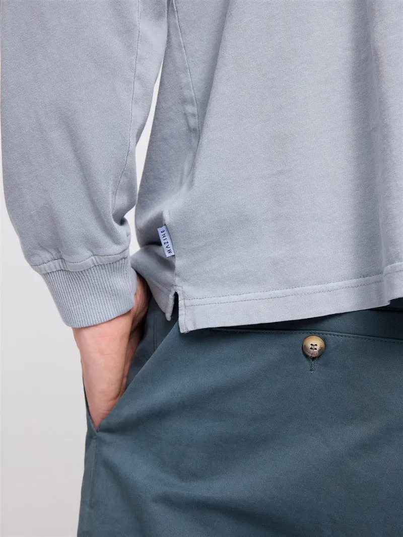 MAZINE Natural Dye Longsleeve natural-dye-ice-blue
