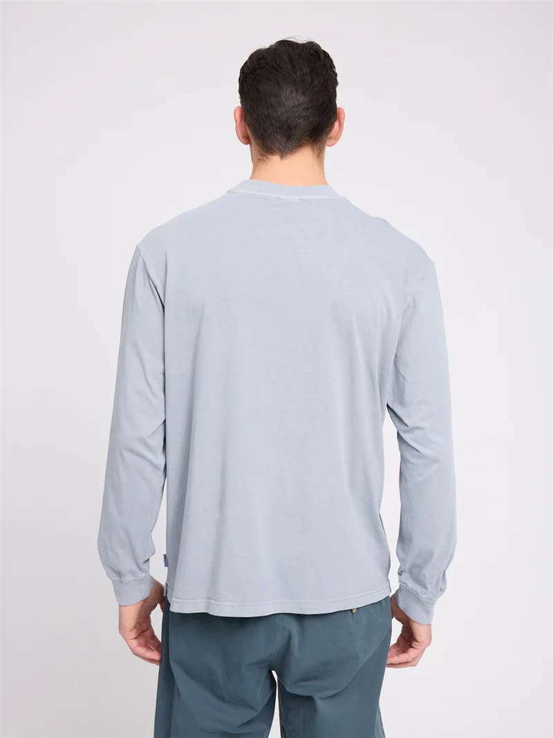 MAZINE Natural Dye Longsleeve natural-dye-ice-blue