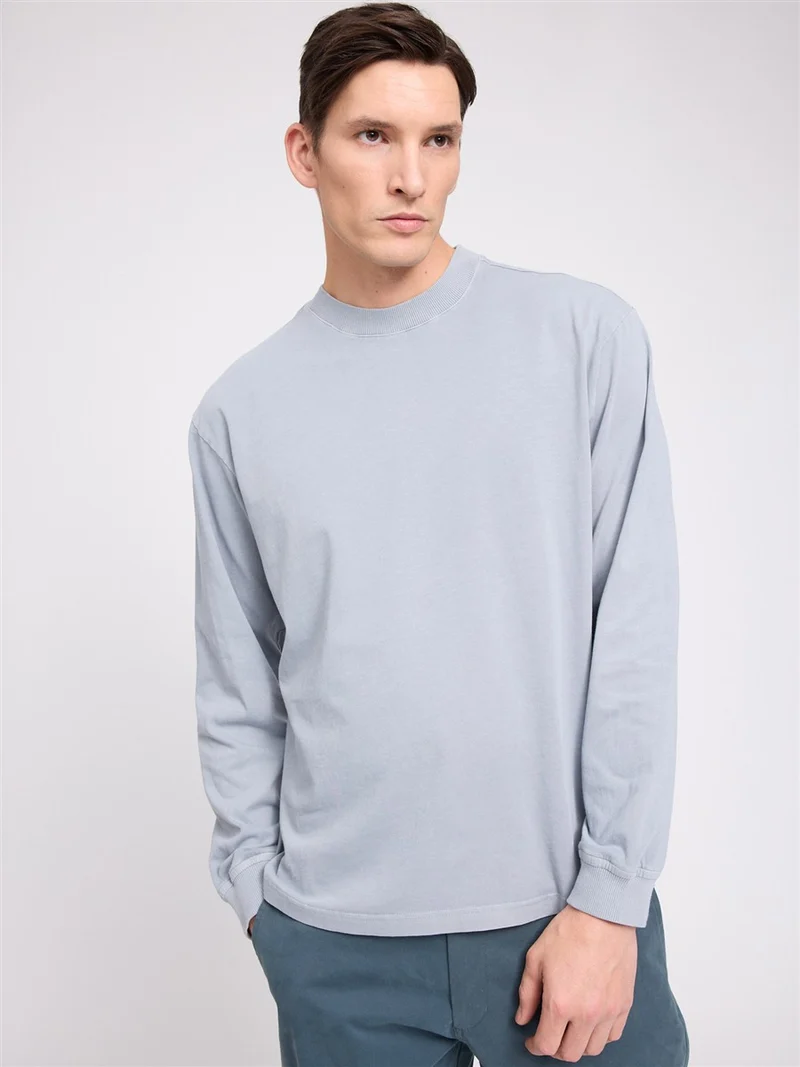 MAZINE Natural Dye Longsleeve natural-dye-ice-blue