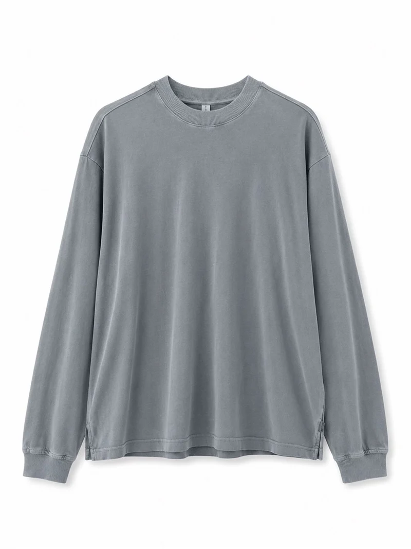 MAZINE Natural Dye Longsleeve natural-dye-ice-blue