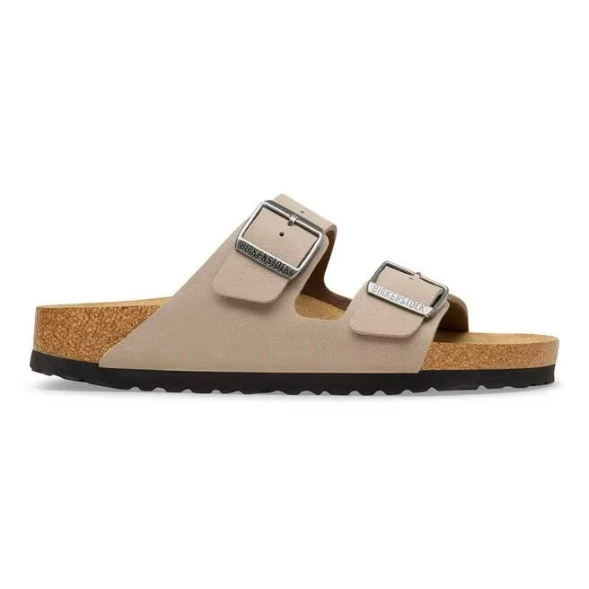 BIRKENSTOCK Arizona Birko-Flor Nubuck gray taupe (schmale Weite)