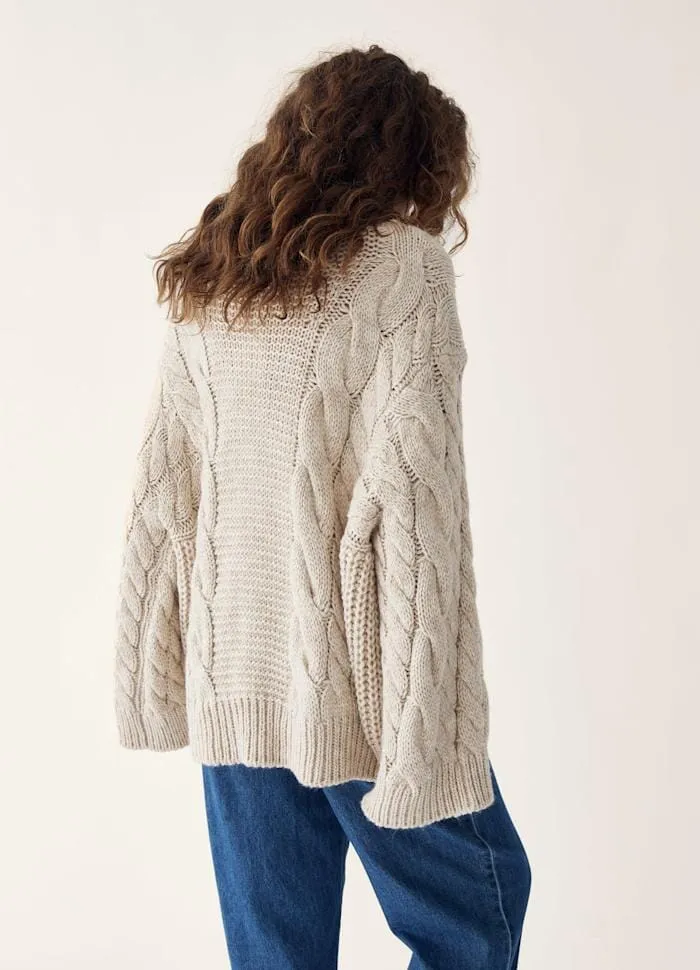 Noella - Lisbeth Knit 14380001 - 025 - Oatmeal