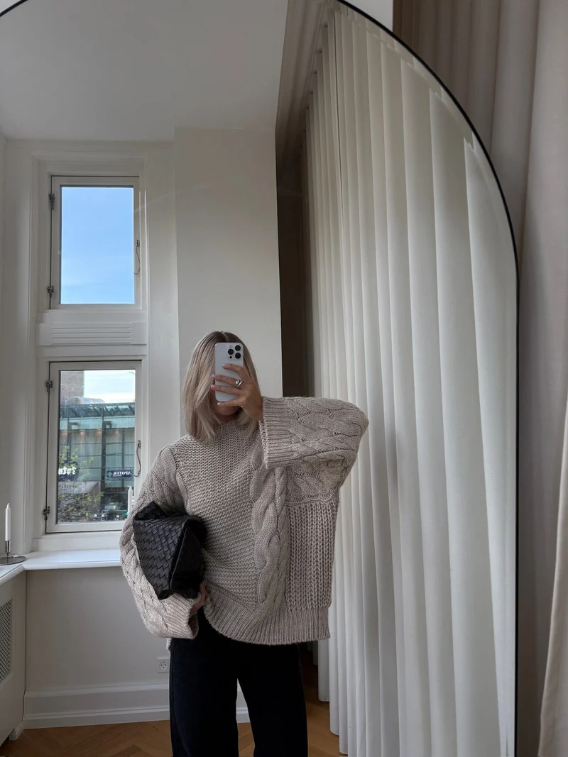 Noella - Lisbeth Knit 14380001 - 025 - Oatmeal