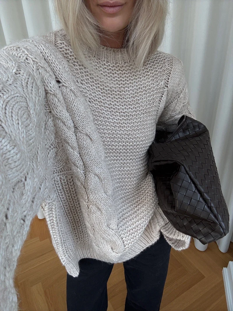 Noella - Lisbeth Knit 14380001 - 025 - Oatmeal