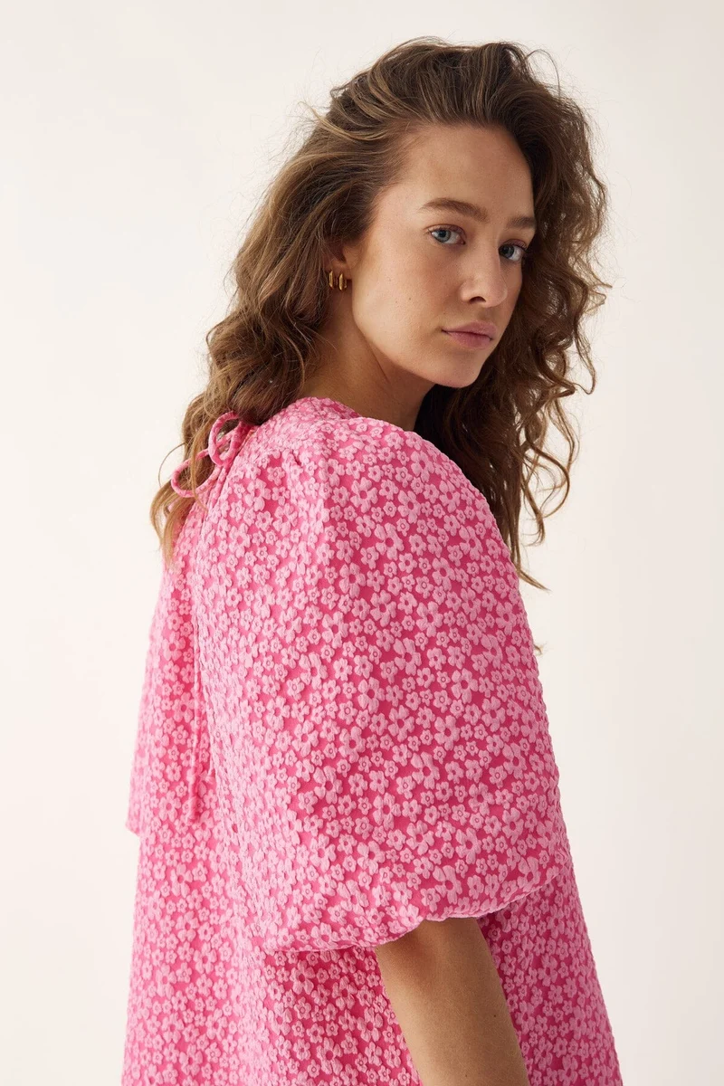 Noella - Reno Pastis Long Dress 11610005 - 031 Bright Pink