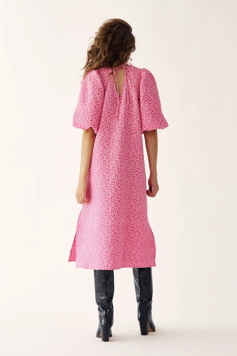 Noella - Reno Pastis Long Dress 11610005 - 031 Bright Pink