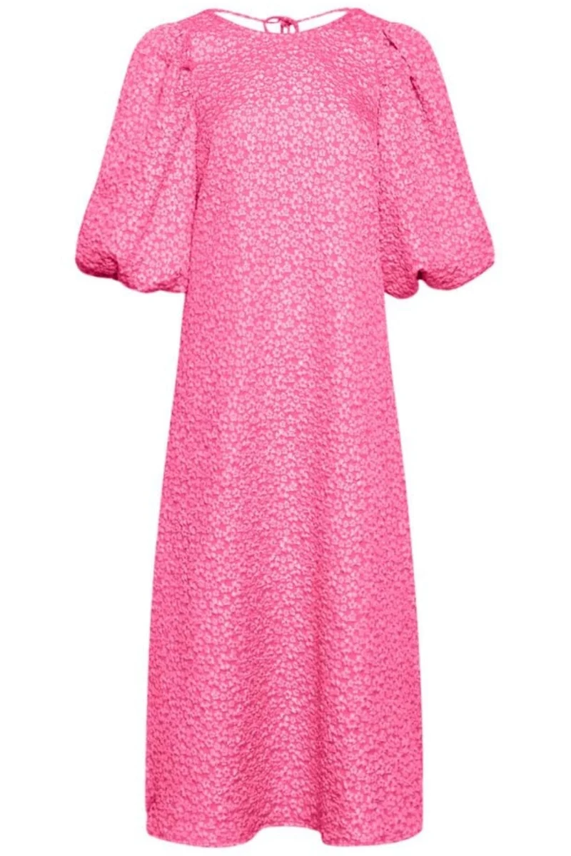 Noella - Reno Pastis Long Dress 12440016 - 031 - Bright Pink