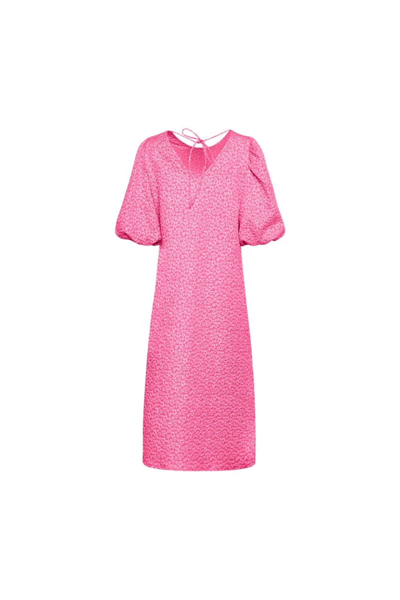 Noella - Reno Pastis Long Dress 12440016 - 031 - Bright Pink
