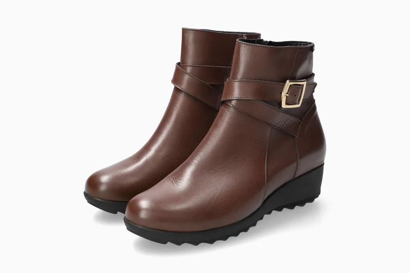 Bottines AVRIL marron