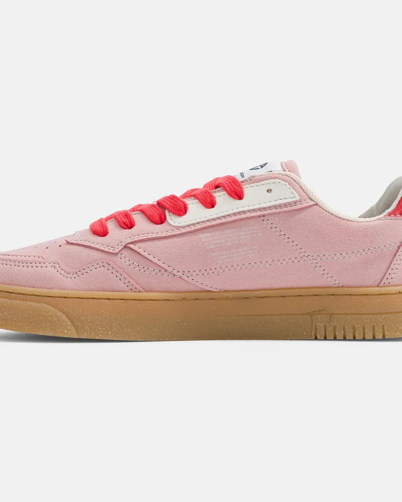 MOEA Origin Low pink suede & beige