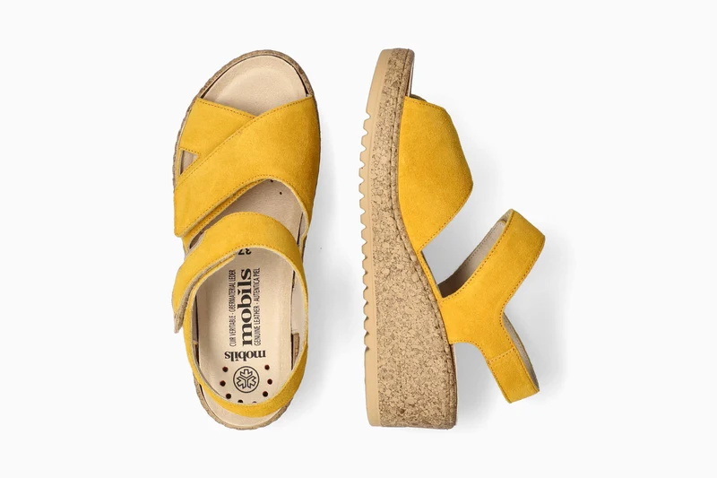 Sandales NOOR jaunes