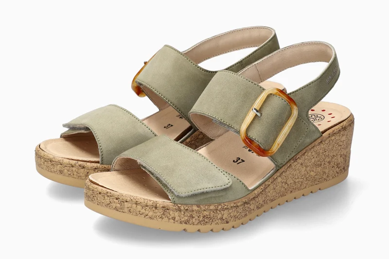 Sandales NASMA vertes