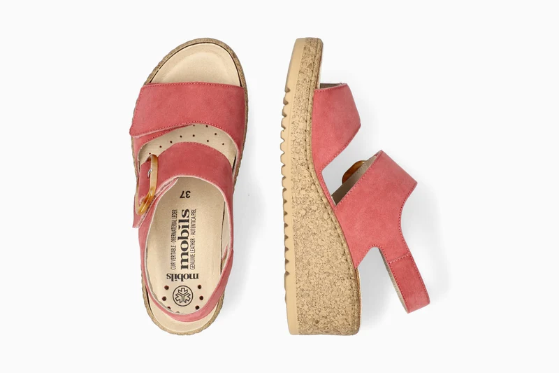 Sandales NASMA roses