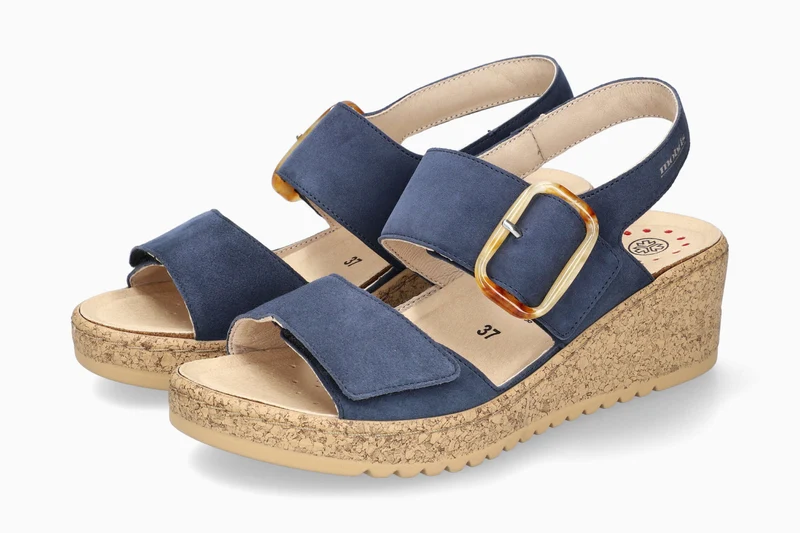 Sandales NASMA bleues