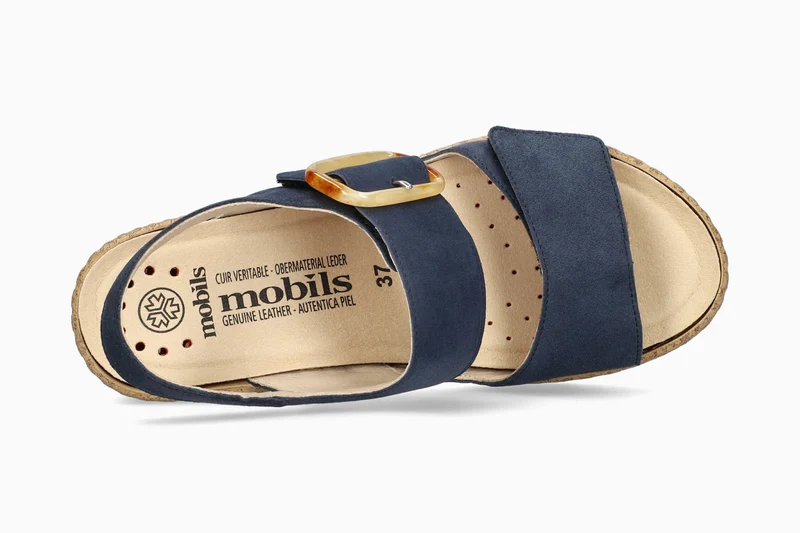 Sandales NASMA bleues
