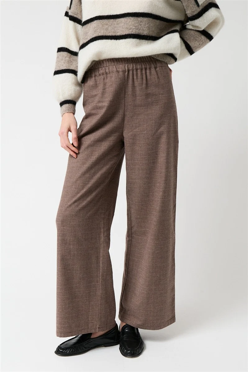 AMT Nut Pants tartan brown