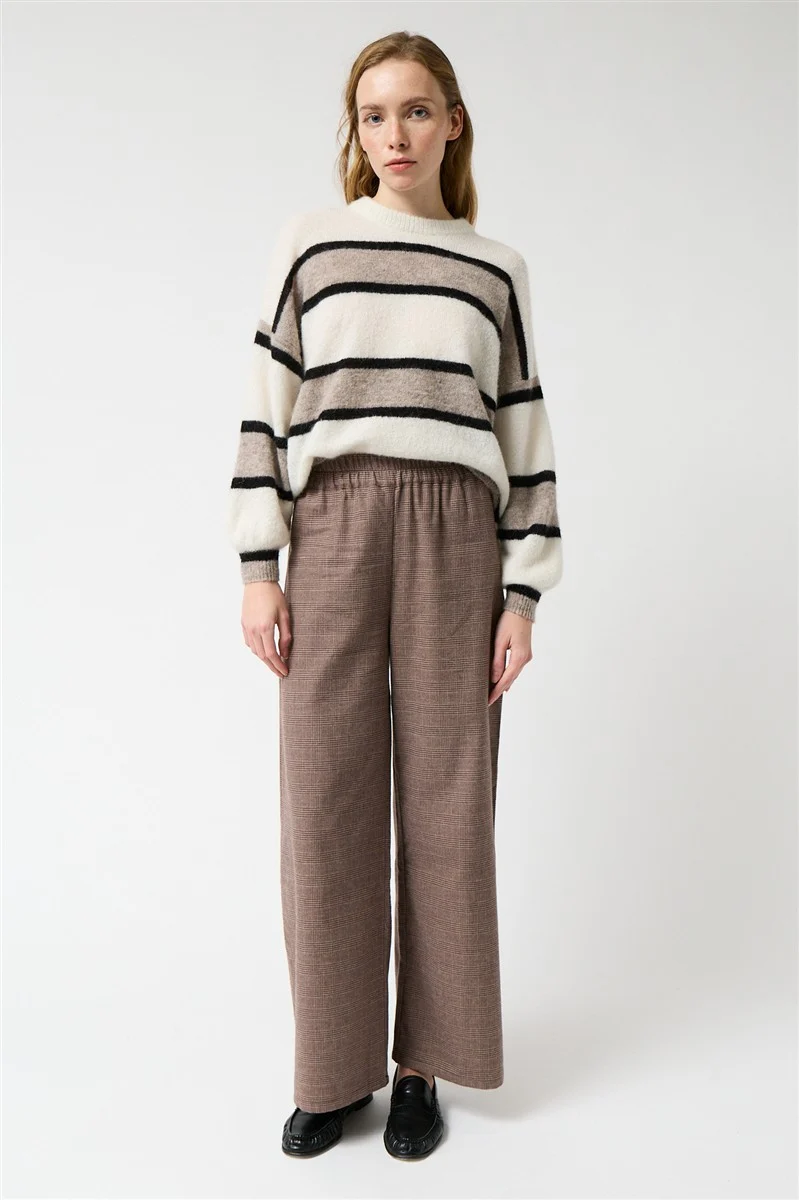 AMT Nut Pants tartan brown