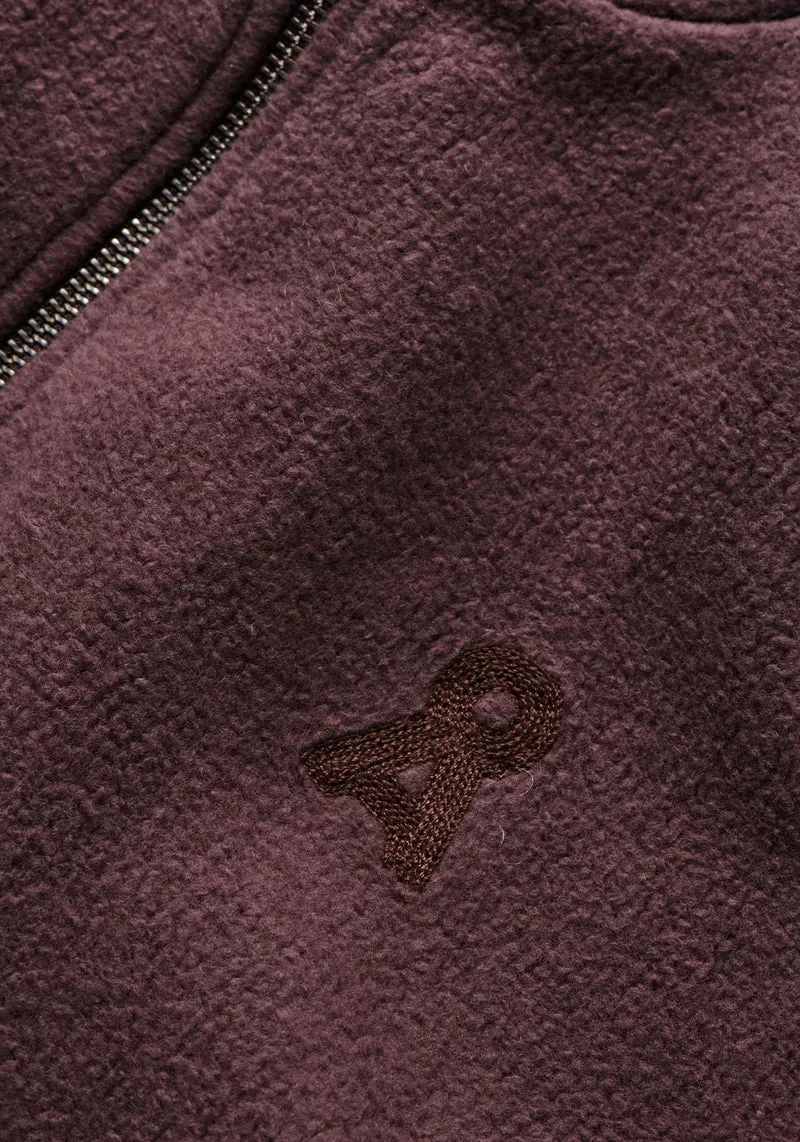 ARMEDANGELS Cotton Fleece Jacket claystone