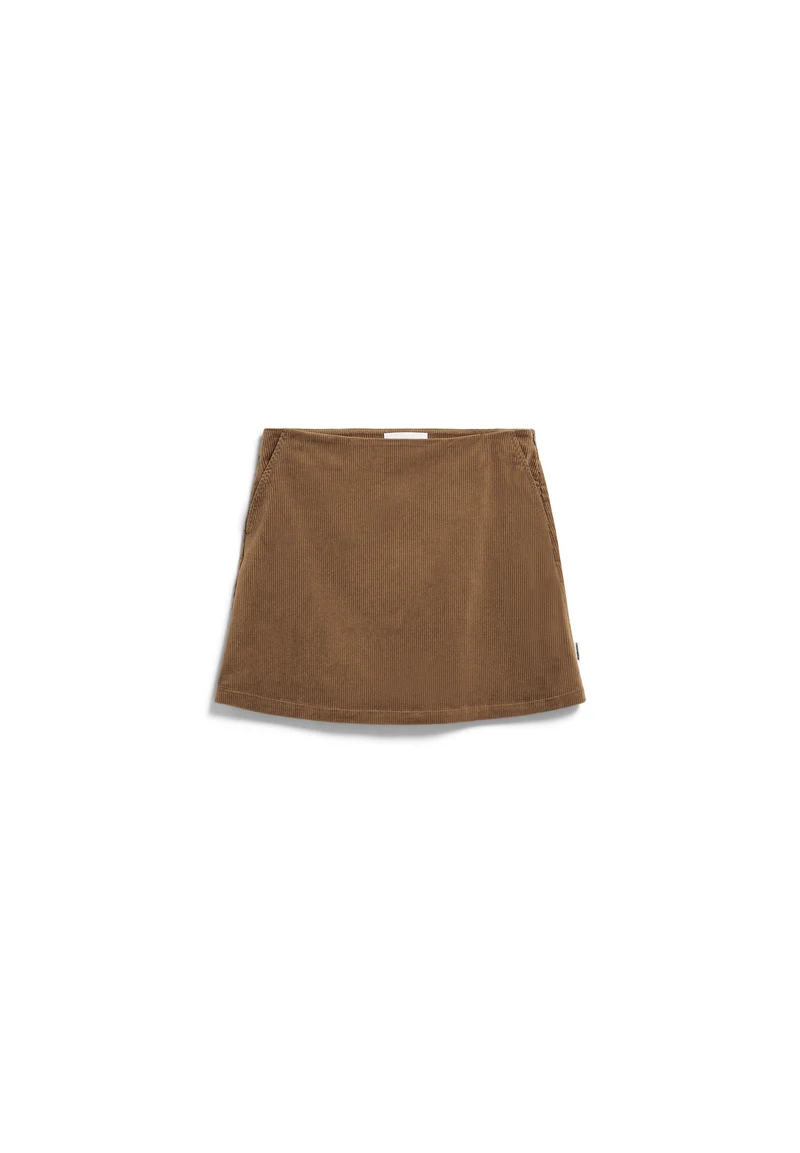 ARMEDANGELS Corduroy Mini Skirt amberwood