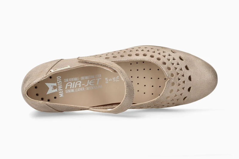 Ballerines GILIA PERF taupe clair