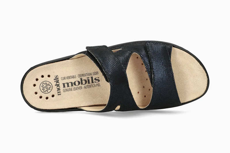 Sandales GEVA bleu marine