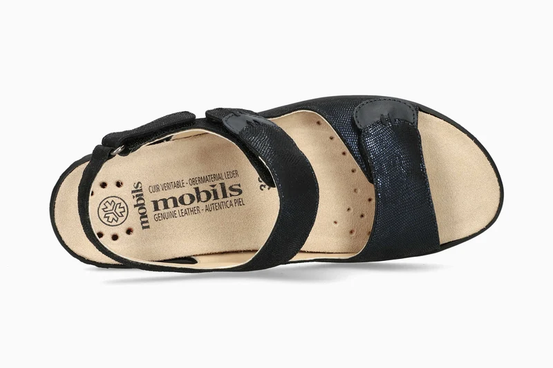 Sandales GETHA bleu marine