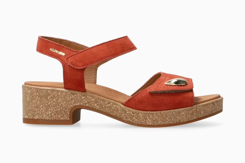 Sandales FRANKA rouges