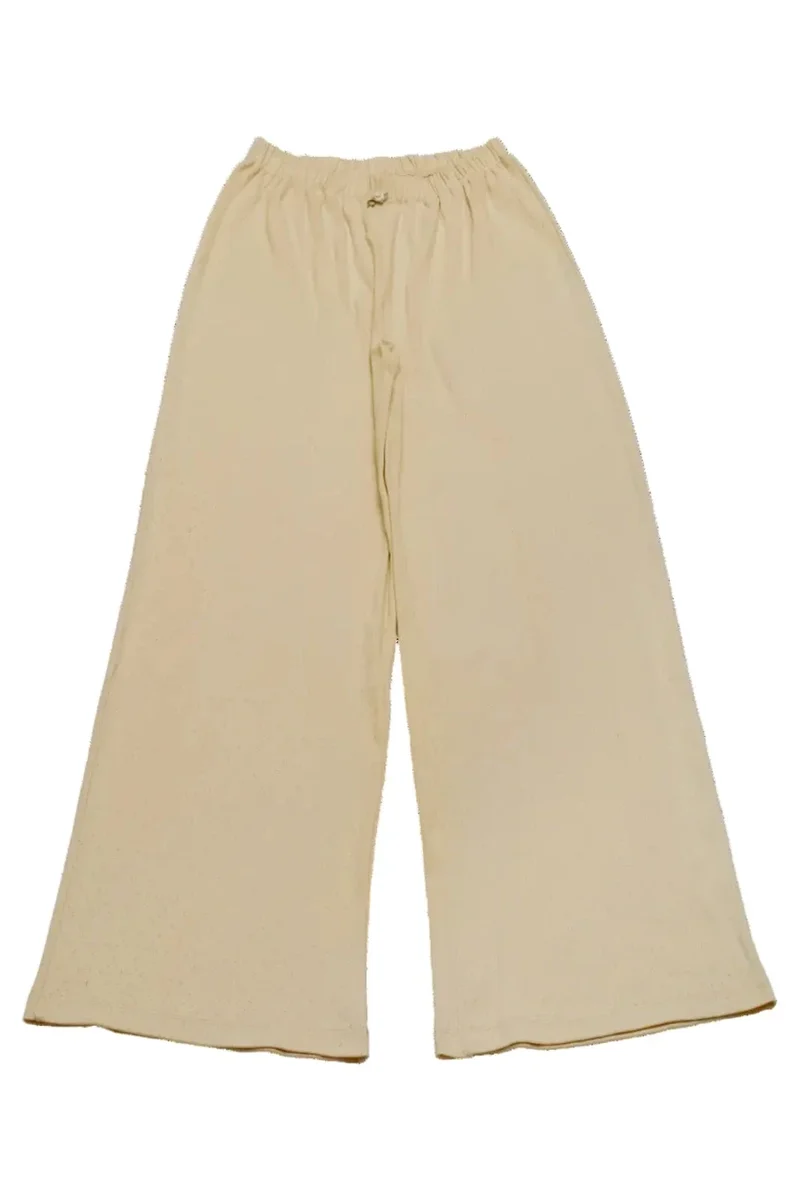 Maanesten - Ally Pointelle Pants Butter Yellow - 4296