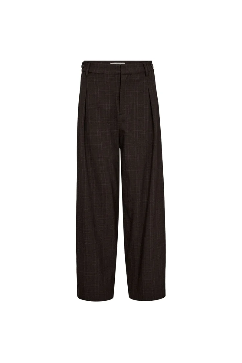 Gossia - Yomago Pants G3198 - Brown Checks