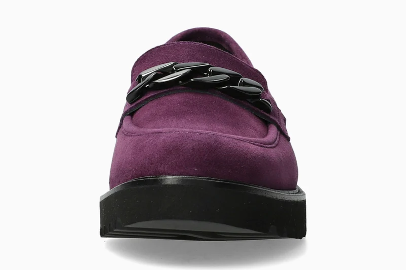 Mocassins SALKA violettes