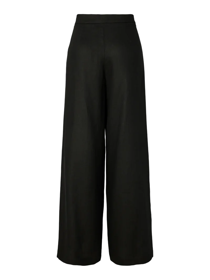 Pieces - Pcmajse Wide Pants Pp - 5040800 Black