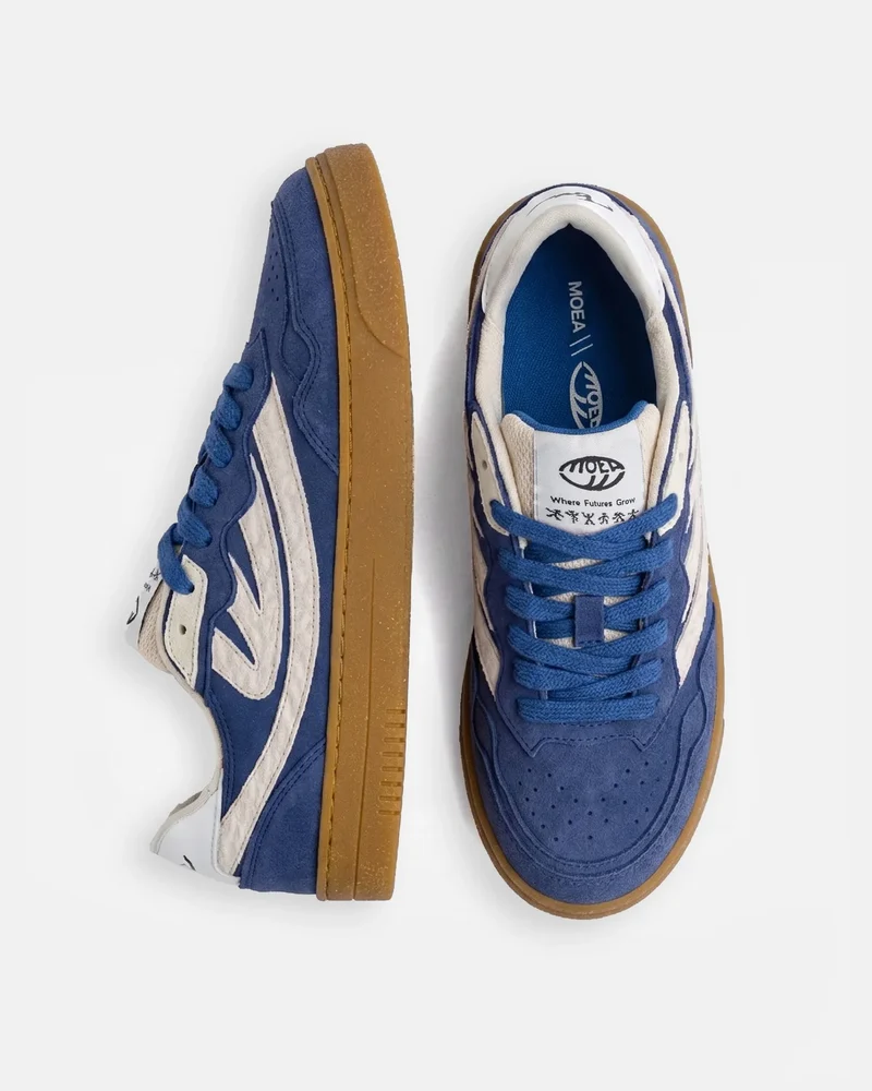 MOEA Veyron Low blue & cream