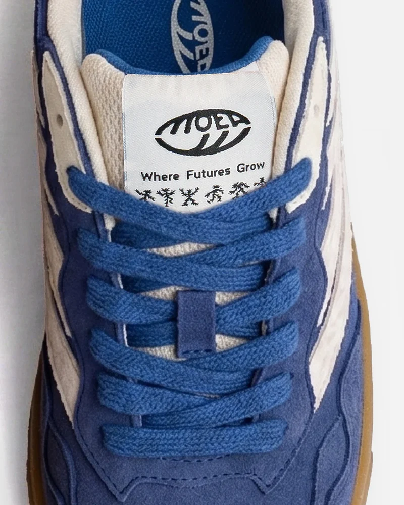 MOEA Veyron Low blue & cream