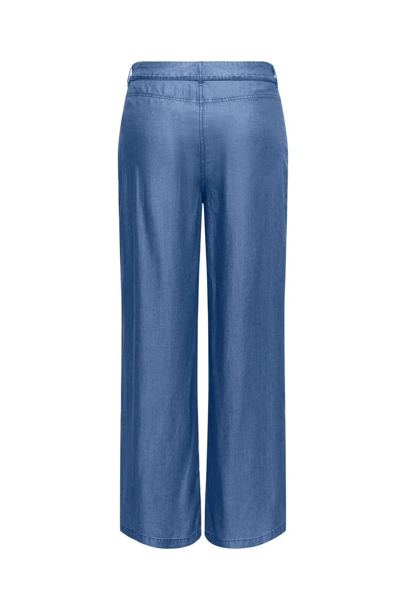 Only - Onlgianna Charis Straight Pants Wvncc - 4977902 Medium Blue Denim