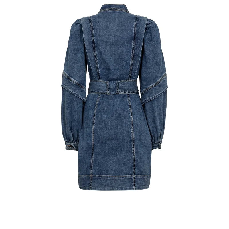Gossia - Myliago Dress G2627 - Mid Blue Denim
