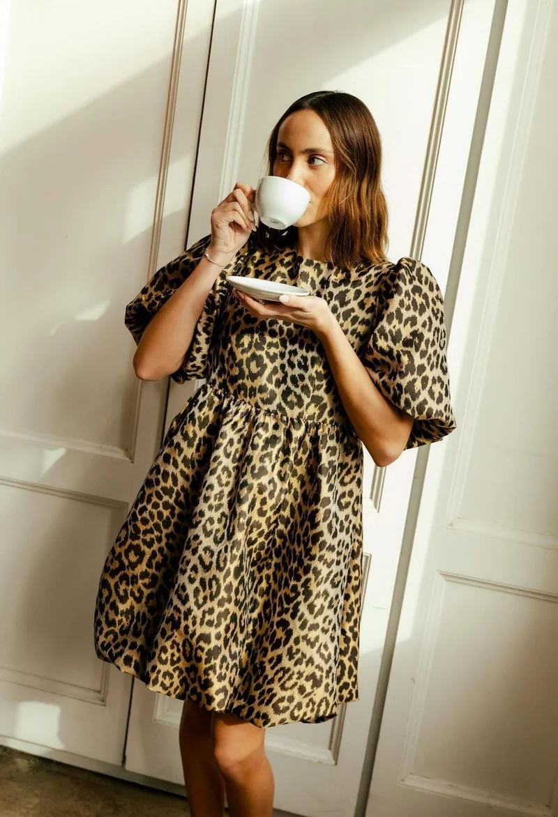 Cras - Jamilla Dress C612 - 8065 - 8065 Leo