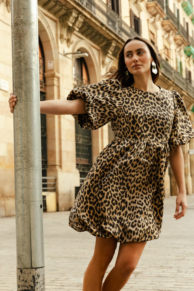 Cras - Jamilla Dress C612 - 8065 - 8065 Leo