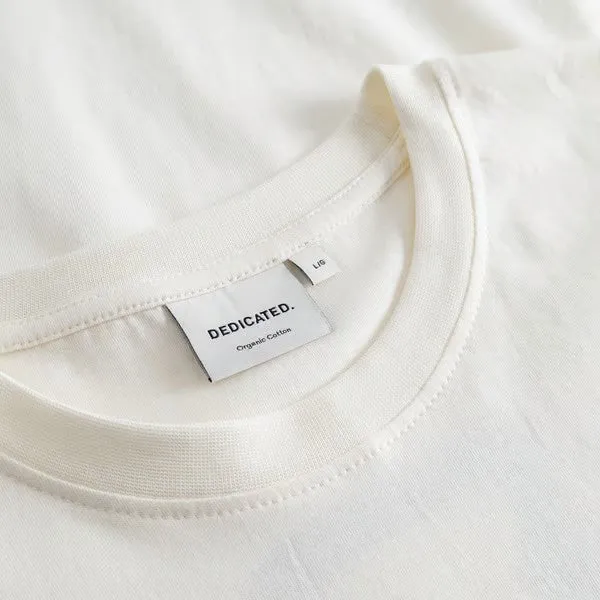 DEDICATED T-Shirt Stockholm Painted Side Bike Off-White