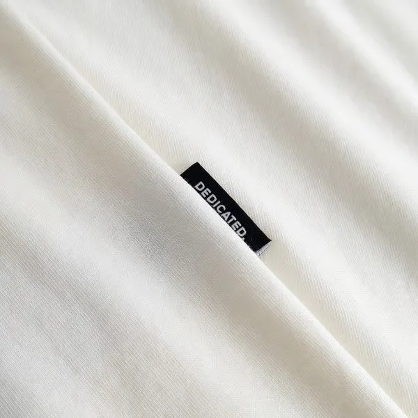 DEDICATED T-Shirt Stockholm Painted Side Bike Off-White
