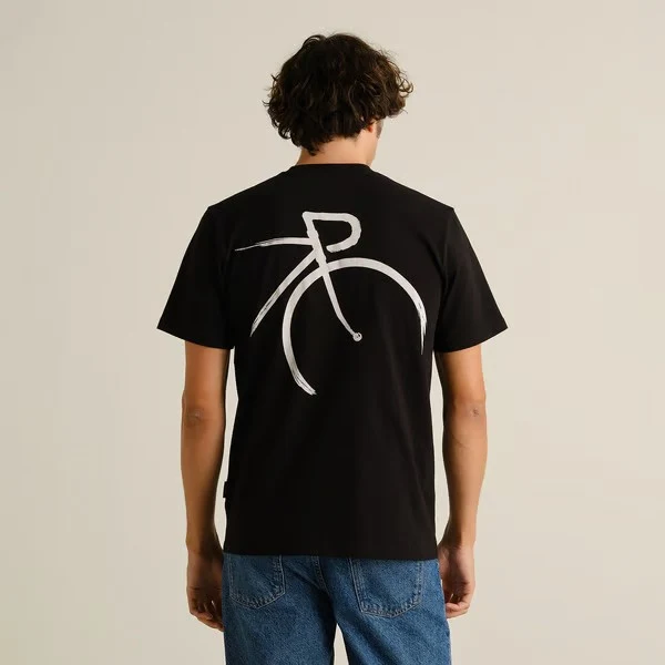 DEDICATED T-Shirt Stockholm Painted Side Bike Black