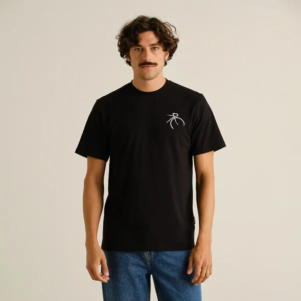 DEDICATED T-Shirt Stockholm Painted Side Bike Black