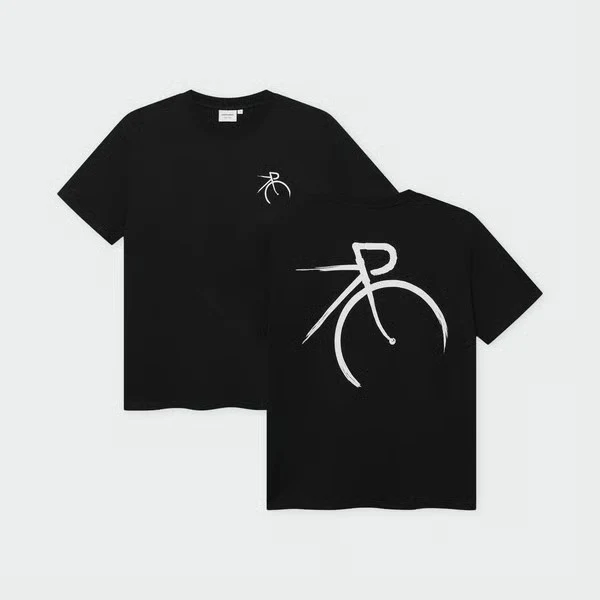 DEDICATED T-Shirt Stockholm Painted Side Bike Black