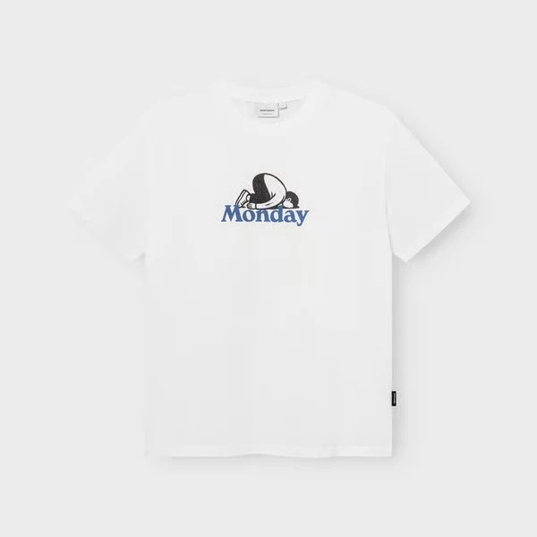 DEDICATED T-Shirt Stockholm Monday Crash White