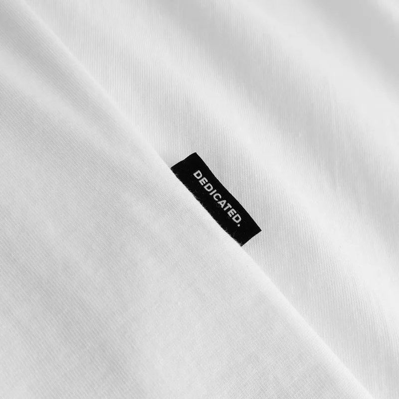 DEDICATED T-Shirt Stockholm Monday Crash White