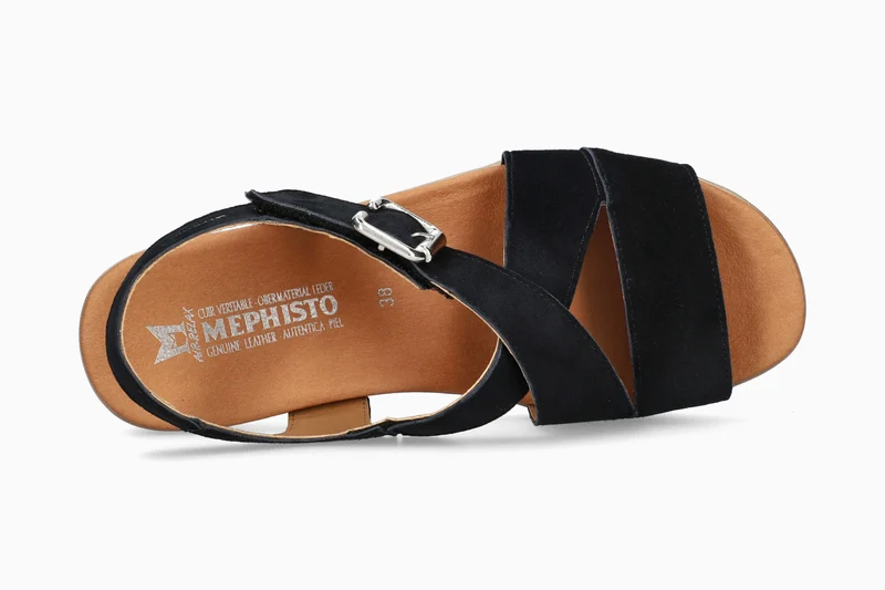 Sandales CLAUDINE bleu foncé