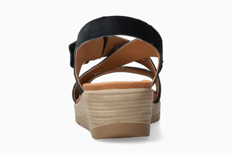 Sandales CLAUDINE bleu foncé