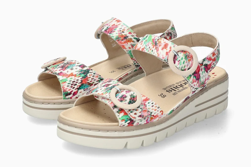 Sandales CLARA multicolores