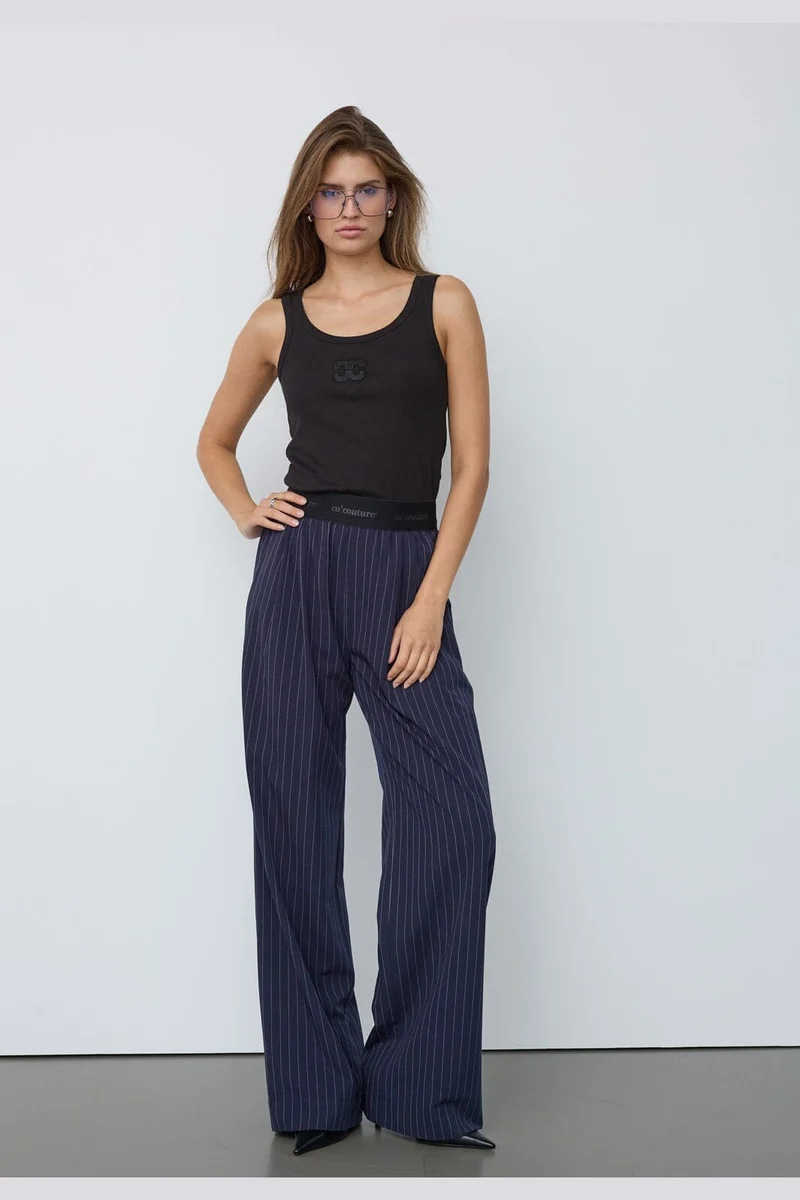 Co´Couture - Licacc Pin Pant 500553 - 40007 - Navy